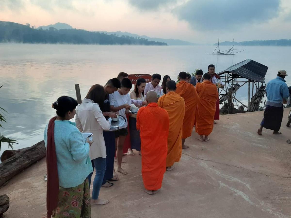 Baan Dongsak River View 상클라부리 외부 사진